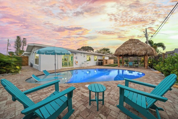 Relaxing Furniture for chilling by the pool