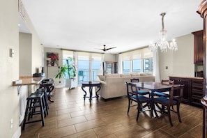 Spacious and open