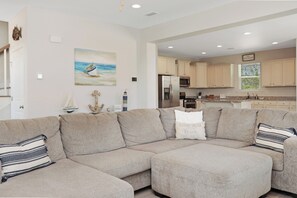 Living Room and Kitchen