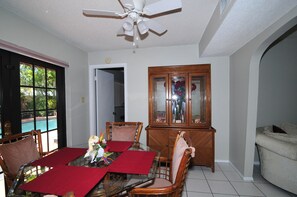 Dining area