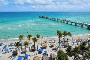 Oceanfront resort style property with direct beach access