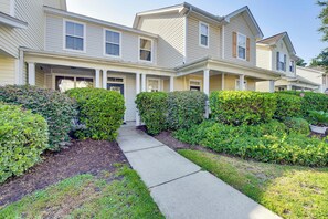 Townhome Exterior | Keyless Entry | Close to Old Town