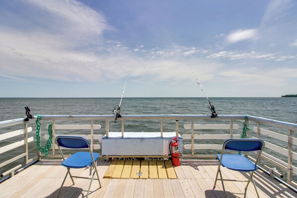Garrison Vacation Rental | 4BR | 1.5BA | 750 Sq Ft | 1 Step to Enter
