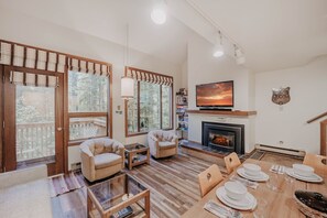 Home Decor, Indoors, Fireplace, Furniture, Table