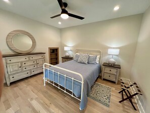 2nd floor bedroom with queen bed