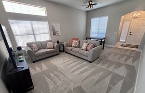 View from main living area/hall.
* Front room
* Xbox Room
* Dedicated Workspace