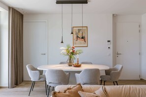 Spacious dining area
