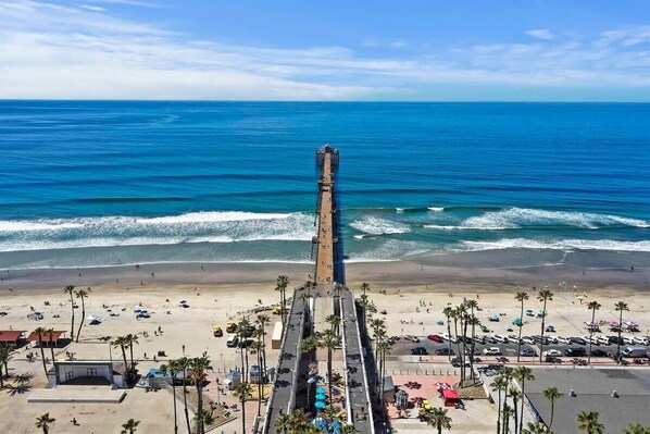 Enjoy the sights, sounds, air, ambiance, and entertainment of Oceanside