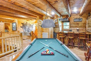 Loft | 2nd Floor | Pool Table | Bar Seating