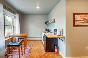 Kitchenette & Dining Area | Cooking Basics