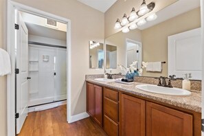 Rejuvenate yourself with our walk-in shower