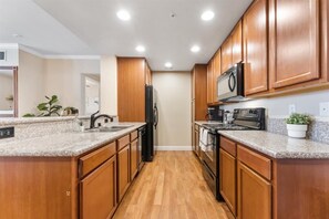Our kitchen has all the appliances to help you make any meal