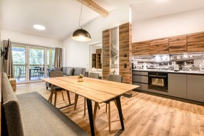Brandnerhus Nr. 13 - 3 room FeWo for 4 persons - kitchen+living room