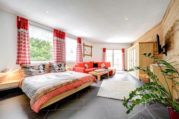 Apartment Alpenrose – Haus Edelweiss living area