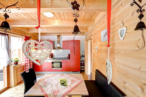 Appartment Enzian – Haus Edelweiss Wohnbereich