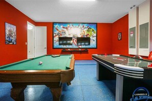 Private game room