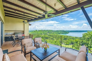 Patio View | Las Terrazas 7 in Peninsula Papagayo, Costa Rica by Luxus
