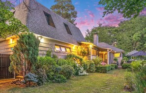Grey Gardens has an amazing backyard and garden space.