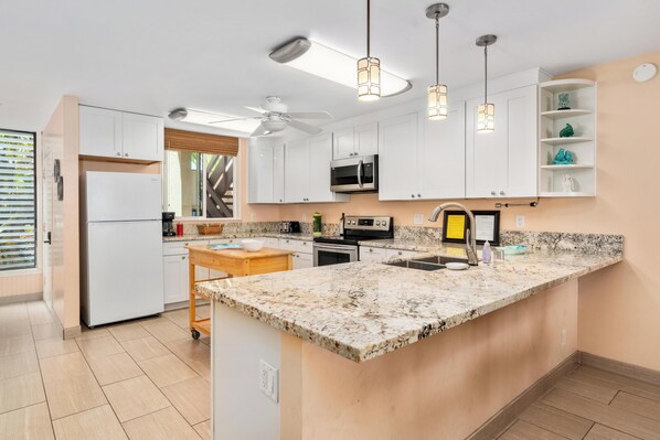 Spacious kitchen
