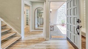 Entrance to Property