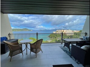 Enjoy your morning coffee from your private and spacious balcony!