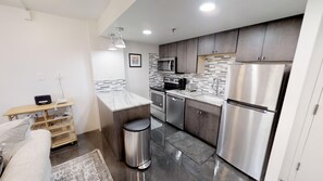 Indoors, Kitchen, Floor, Refrigerator, Home Decor
