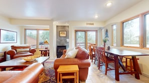 Furniture, Indoors, Living Room, Table, Couch