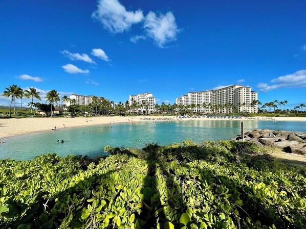 On the water in paradise