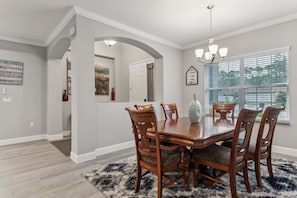 Formal dining room