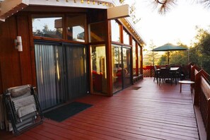 Side deck.