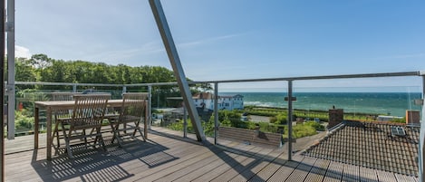 Blick von dem Balkon