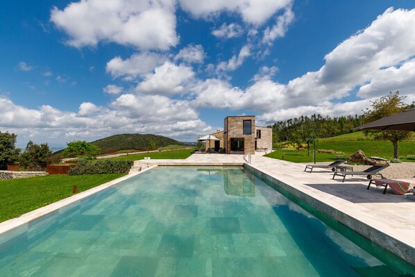 Autumn, Garden, Pool, Spring, Summer