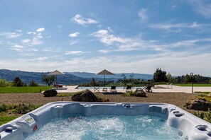 Autumn, Garden, Pool, Spring, Summer