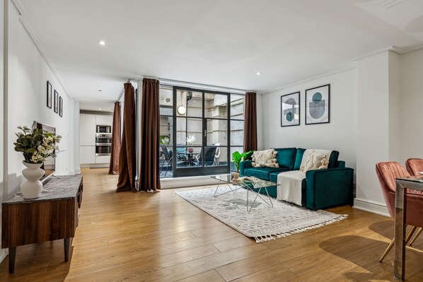 The living area