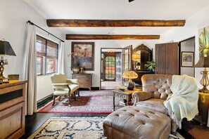 Step into an enchanting living space that blends timeless charm with hidden modern amenities. This inviting retreat offers the perfect balance of comfort and excitement, ensuring a delightful stay that caters to all your needs.