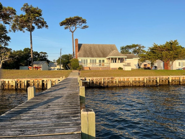 View from the dock