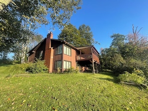 House, looking North