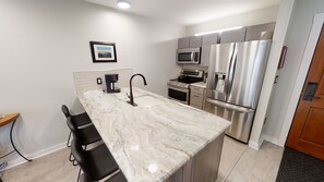 Indoors, Microwave, Oven, Refrigerator, Kitchen