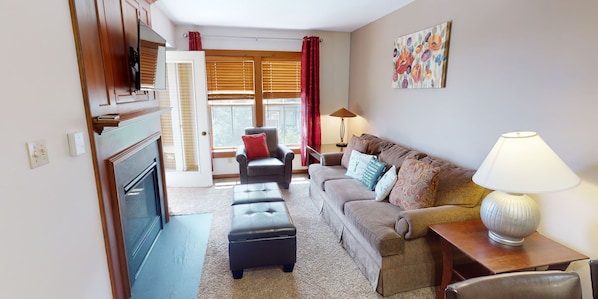 Furniture, Indoors, Living Room, Lamp, Home Decor