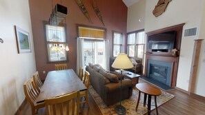 Furniture, Indoors, Living Room, Table, Dining Room