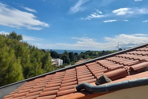 Blick von der Unterkunft