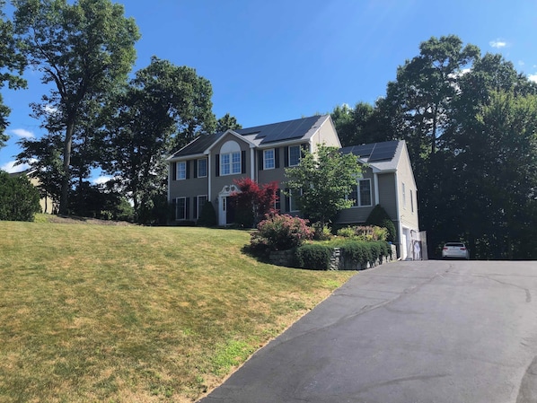 Outside and driveway