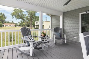 The perfect screened in porch.