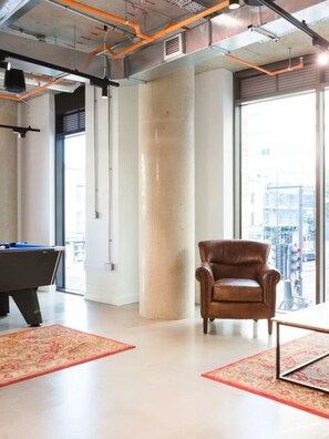 Lobby sitting area