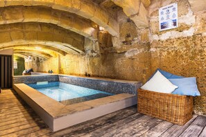 Pool view from entrance