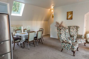 dining and living area