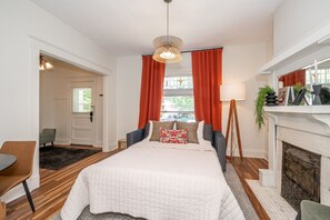 Living Room + Smart TV + Pull Out Queen Size Sofa