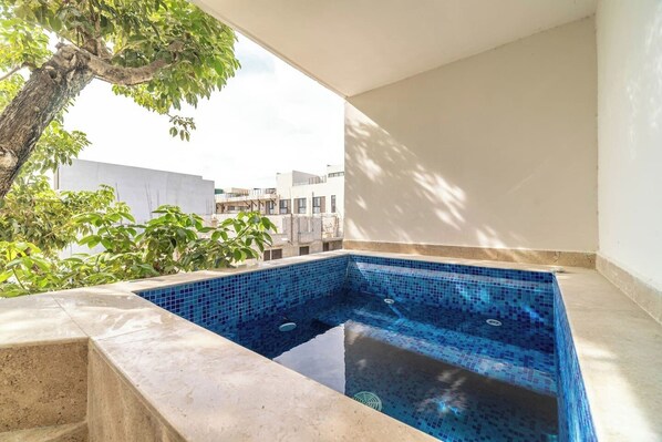 Escape to tranquility with your own private plunge pool
