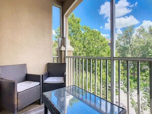 Enjoy the outside view from our Balcony