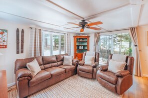 Relax and Unwind: Comfort awaits in our living room